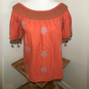 TMHL Tassel Sleeve Top